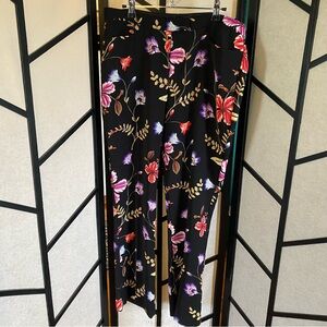 Express Black&Floral Pants